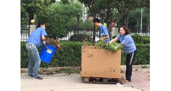 ▌長嶺紡電新聞 ▌迎接國衛(wèi)復(fù)審，長嶺紡電在行動！ ——長嶺紡電公司黨總支組織愛衛(wèi)義務(wù)勞動